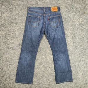 Levis Jeans Mens 30x28 (32 tag) 527 Boot Cut Mid Rise Faded Western American